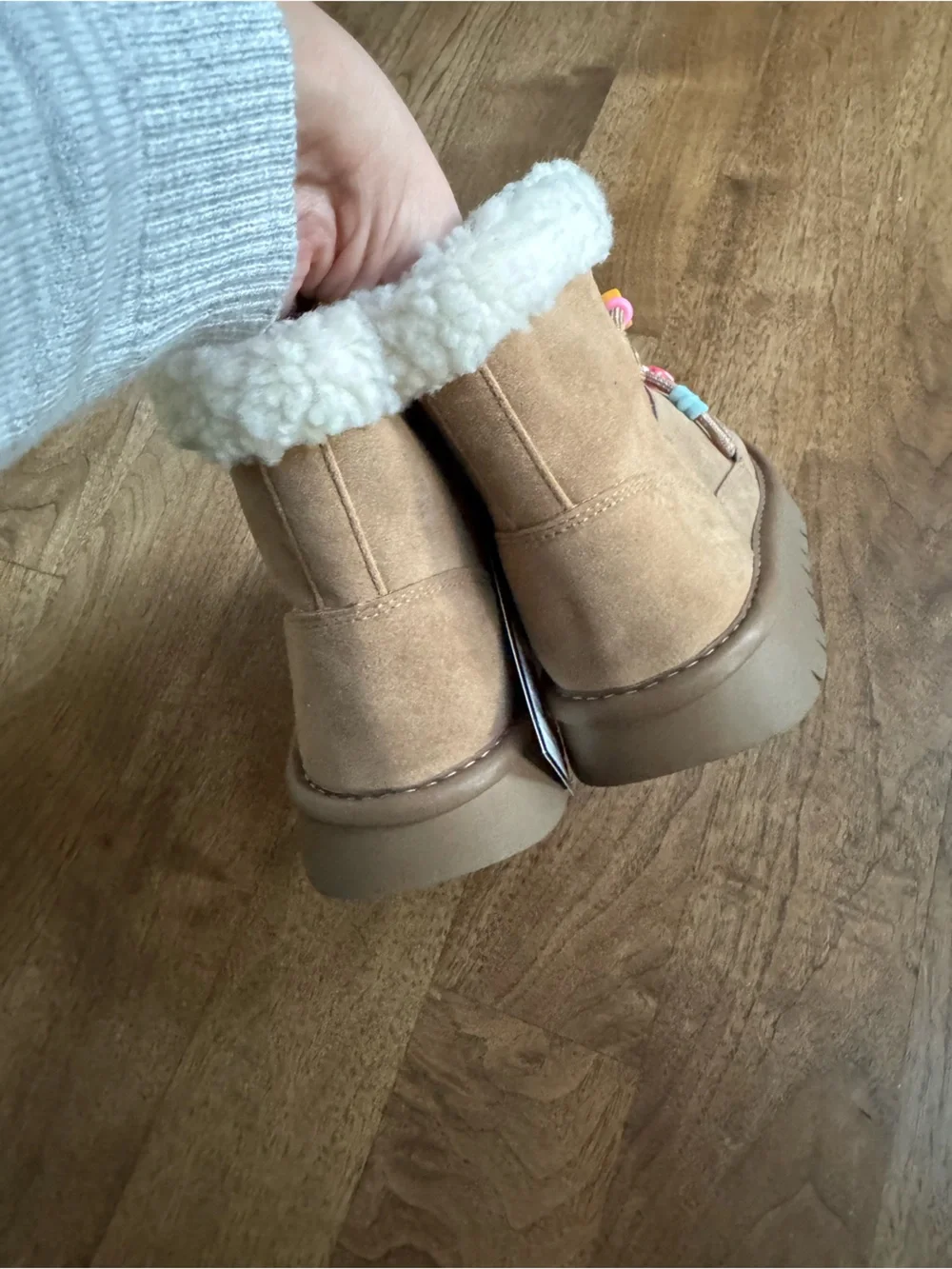 art class tan boots